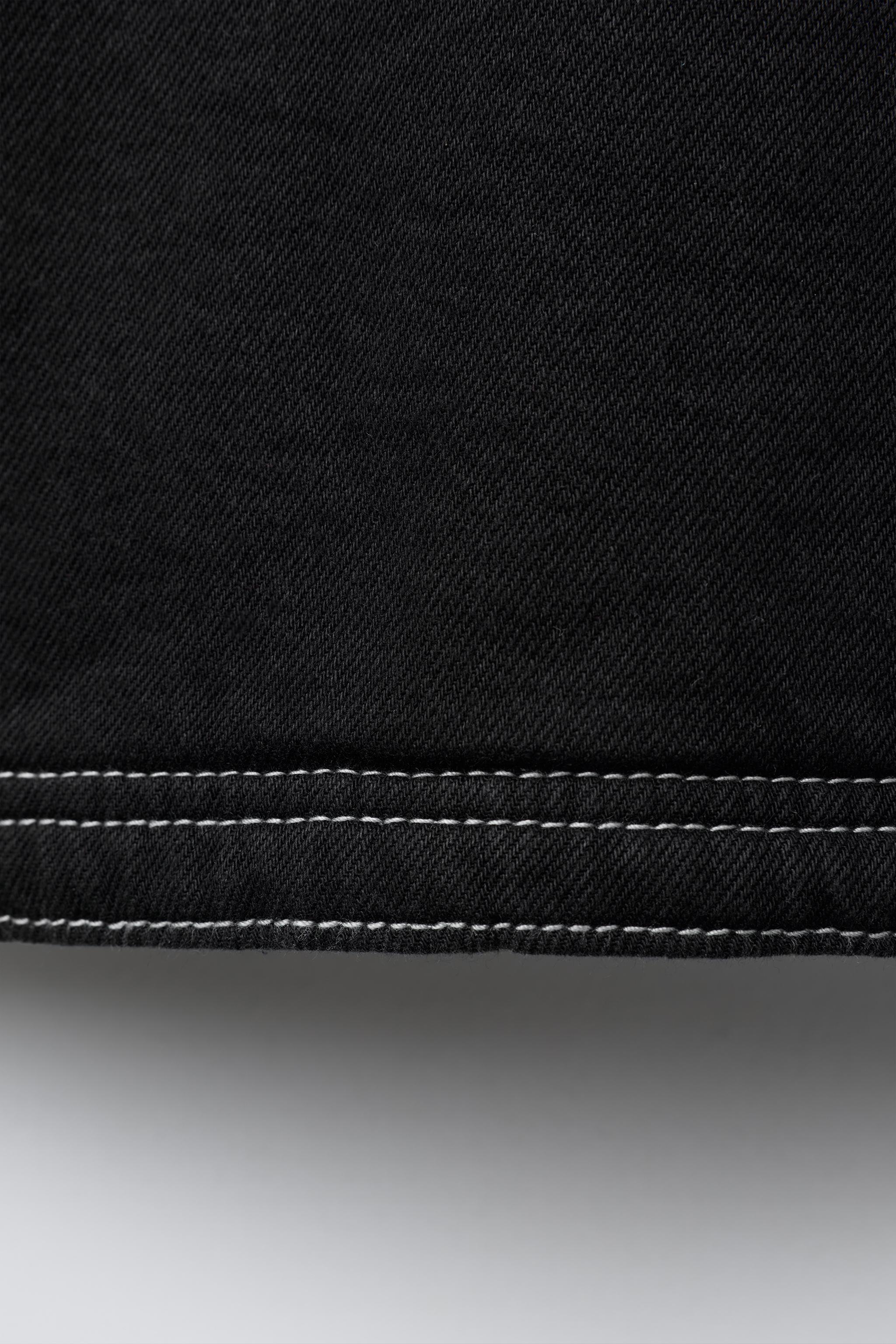 FLEECE LINED DENIM JACKET